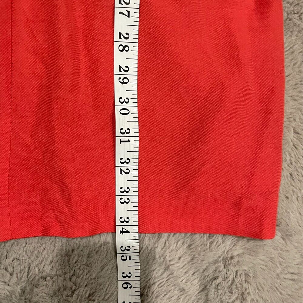 Jenny Yoo‎ Collection Red Ruffle Silk Blend Dress Size 0 Cocktail Wedding $265 - Picture 7 of 10